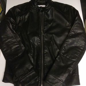 Goodfellow &Co  black pleather jacket